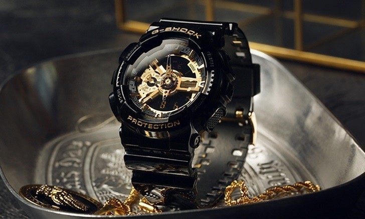 Đồng hồ G-Shock GA-110GB-1ADR chống nước, thoải mái bơi lặn - Ảnh: 3