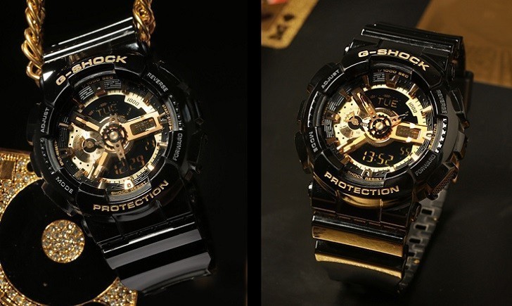 Đồng hồ G-Shock GA-110GB-1ADR chống nước, thoải mái bơi lặn - Ảnh: 4