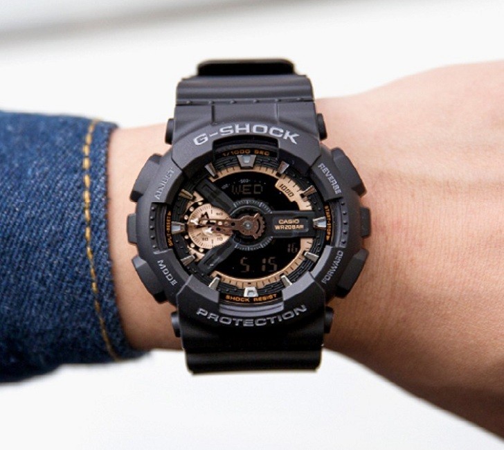 Đồng hồ G-Shock GA-110RG-1ADR giá rẻ, thay pin miễn phí - Ảnh 2