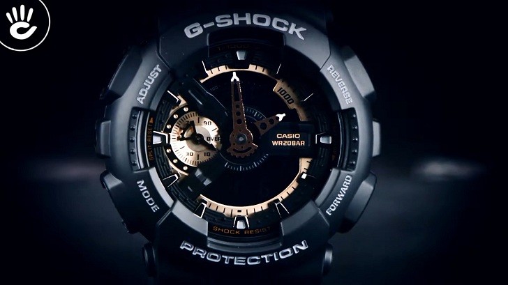 Đồng hồ G-Shock GA-110RG-1ADR giá rẻ, thay pin miễn phí - Ảnh 5