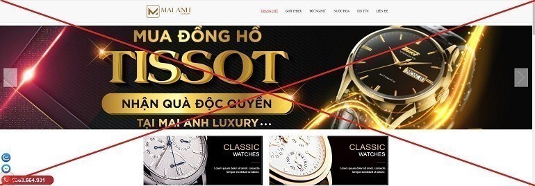 Hàng loạt cửa hàng mạo danh Đồng Hồ Hải Triều để lừa đảo - Ảnh: 5
