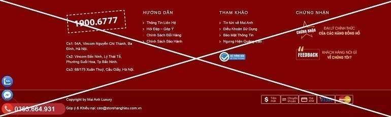 Hàng loạt cửa hàng mạo danh Đồng Hồ Hải Triều để lừa đảo - Ảnh: 6