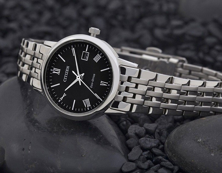 Đồng hồ Eco-Drive Citizen EW1580-50E năng lượng ánh sáng - Ảnh 2