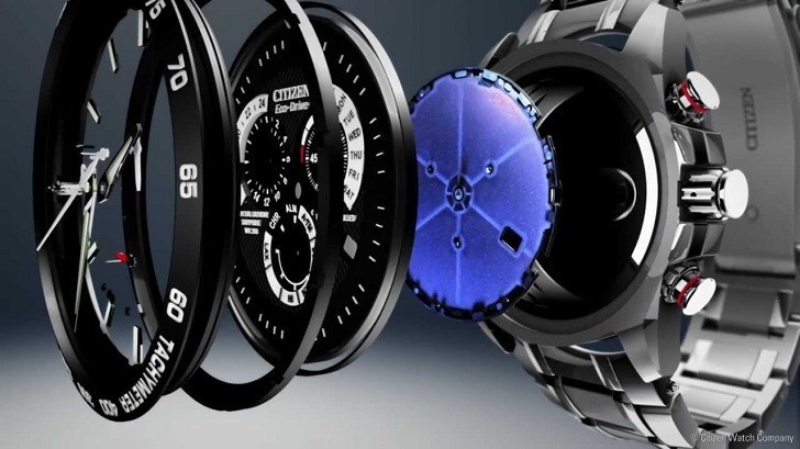 Đồng hồ Eco-Drive Citizen EW1580-50E năng lượng ánh sáng - Ảnh 3