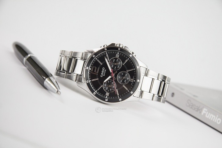 Khám Phá Đồng Hồ Thể Thao Mặt Đen Casio MTP-1374D-1AVDF Ảnh 1