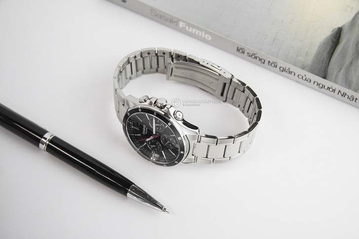 Khám Phá Đồng Hồ Thể Thao Mặt Đen Casio MTP-1374D-1AVDF Ảnh 5