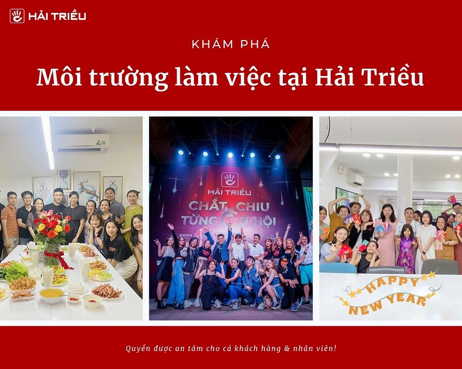 Khám phá môi trường làm việc tại Đồng Hồ Hải Triều