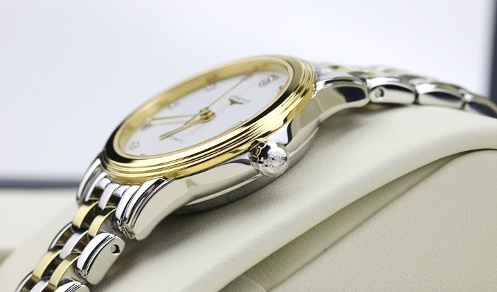 Đồng hồ Longines L4.274.3.27.7 siêu mỏng, đính kim cương - Ảnh: 5