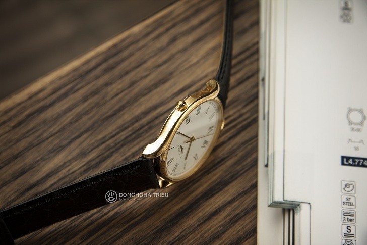 Đồng hồ Longines L4.759.2.11.2 dây đeo da dập vân cá sấu - Ảnh 7
