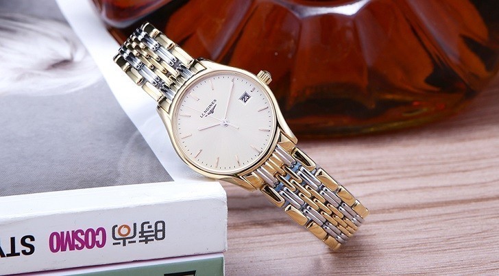 Đồng hồ Longines L4.859.2.32.7 mặt kính sapphire chống trầy - Ảnh 4