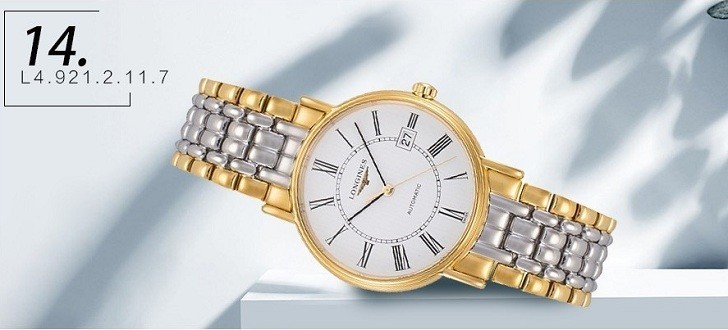 Đồng hồ Longines L4.921.2.11.7 dây demi mạ vàng thời trang - Ảnh 7