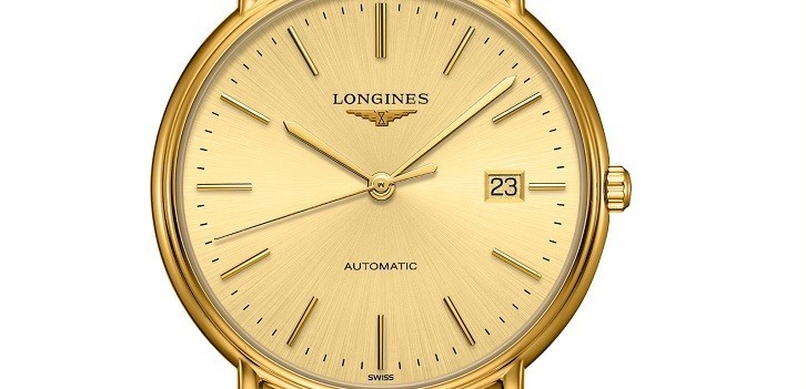 Đồng hồ Longines L4.921.2.32.7 máy cơ, siêu mỏng Thụy Sỹ - Ảnh: 5