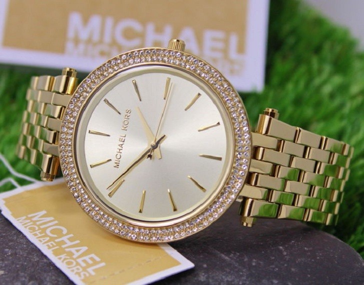 Đồng hồ Michael Kors MK3191 thời trang, đính đá sang trọng - Ảnh 3