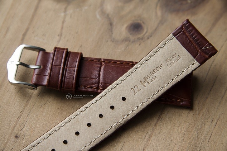 Muốn không bị hôi tay thì chọn dây da đồng hồ Hirsch Duke - Ảnh: 3