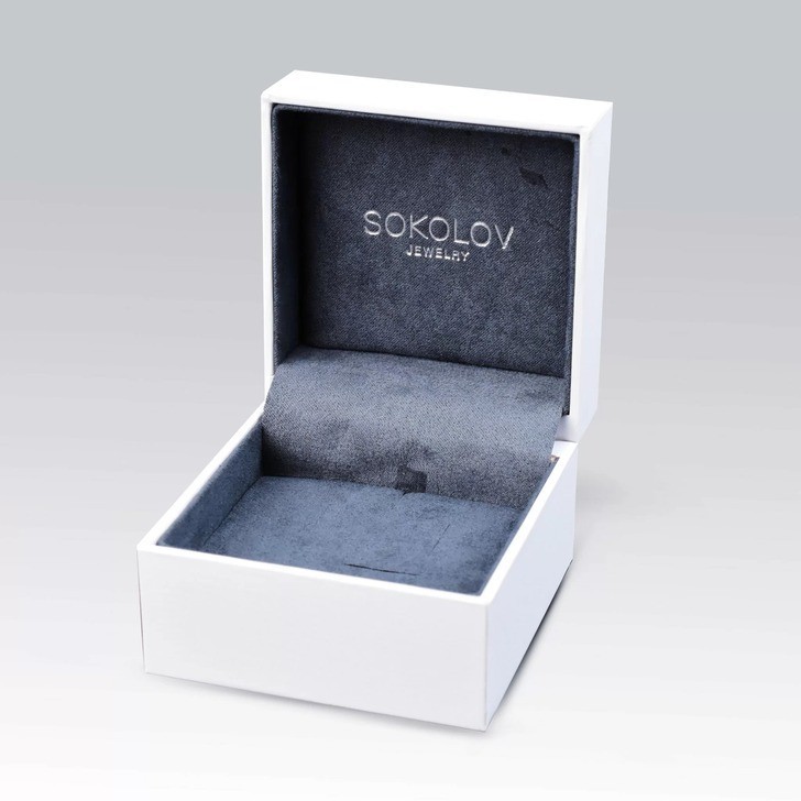 Sức hút nhẫn Sokolov 94011486-18 làm từ bạc 925 - Ảnh 5