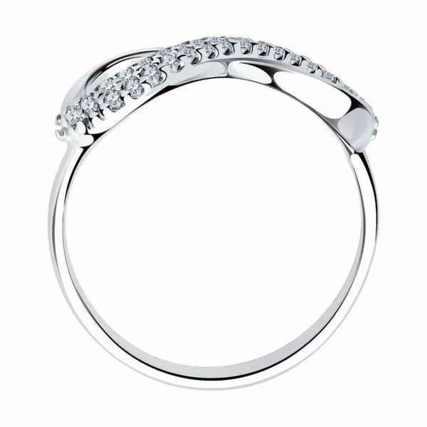 Sức hút nhẫn Sokolov 94011255-18 với 30 viên đá CZ - Ảnh 2