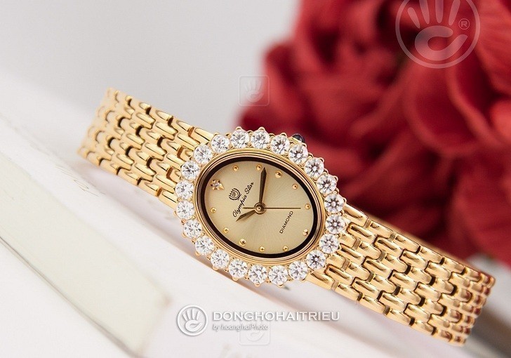 Đồng hồ Olympia Star 28006DLK-T giá rẻ, thay pin miễn phí - Ảnh 2