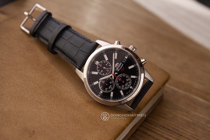 Đồng hồ Orient FKU00004B0 giá rẻ, có Chronograph thể thao - Ảnh: 4