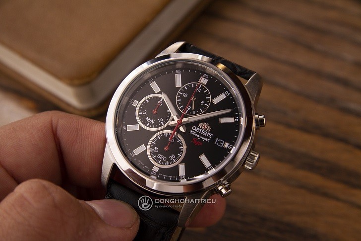 Đồng hồ Orient FKU00004B0 giá rẻ, có Chronograph thể thao - Ảnh: 5