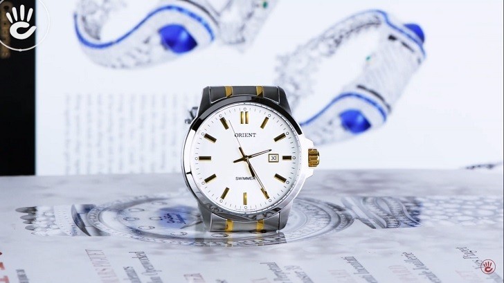 Đồng hồ Orient SUNE5001W0 dòng Swimmer chống nước cực tốt - Ảnh: 1