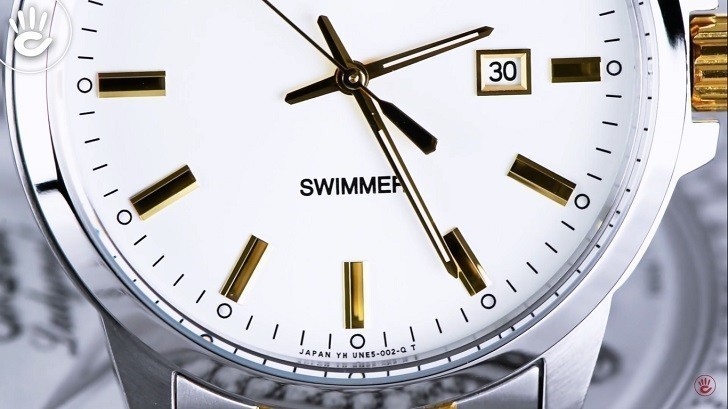 Đồng hồ Orient SUNE5001W0 dòng Swimmer chống nước cực tốt - Ảnh: 3