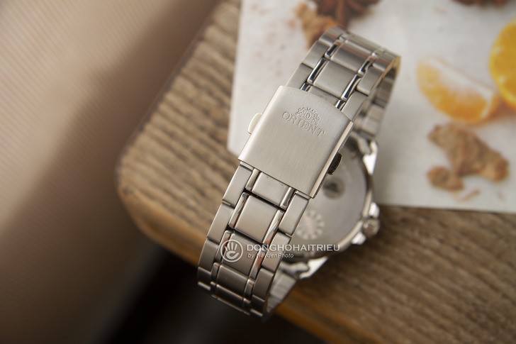 Đồng hồ Orient SUNE5003B0 tông bạc sang trọng, nam tính - Ảnh 4