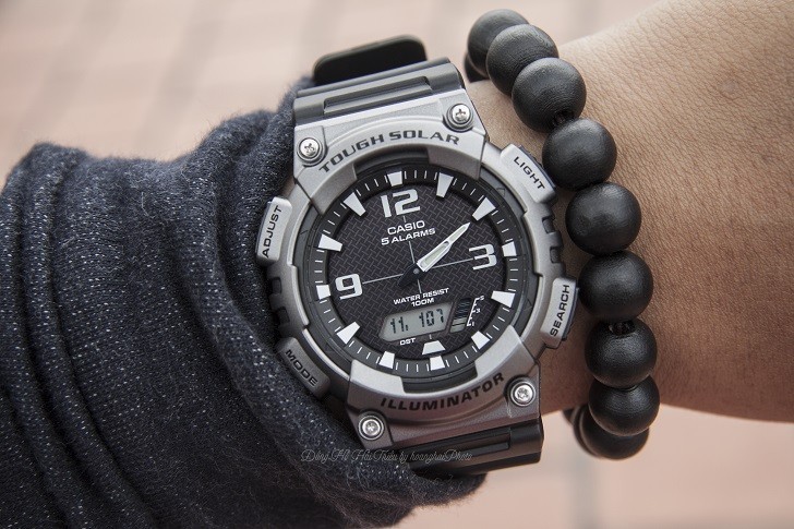 Review Đồng Hồ Casio AQ-S810W-1A4VDF | Tough Solar | 10ATM - Ảnh: 7