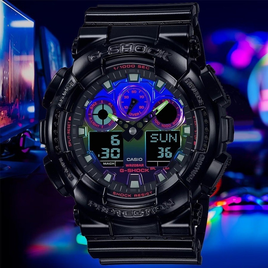 Review đồng hồ G Shock GA 100 có gì đặc biệt, giá bán, nơi mua- Ảnh 2