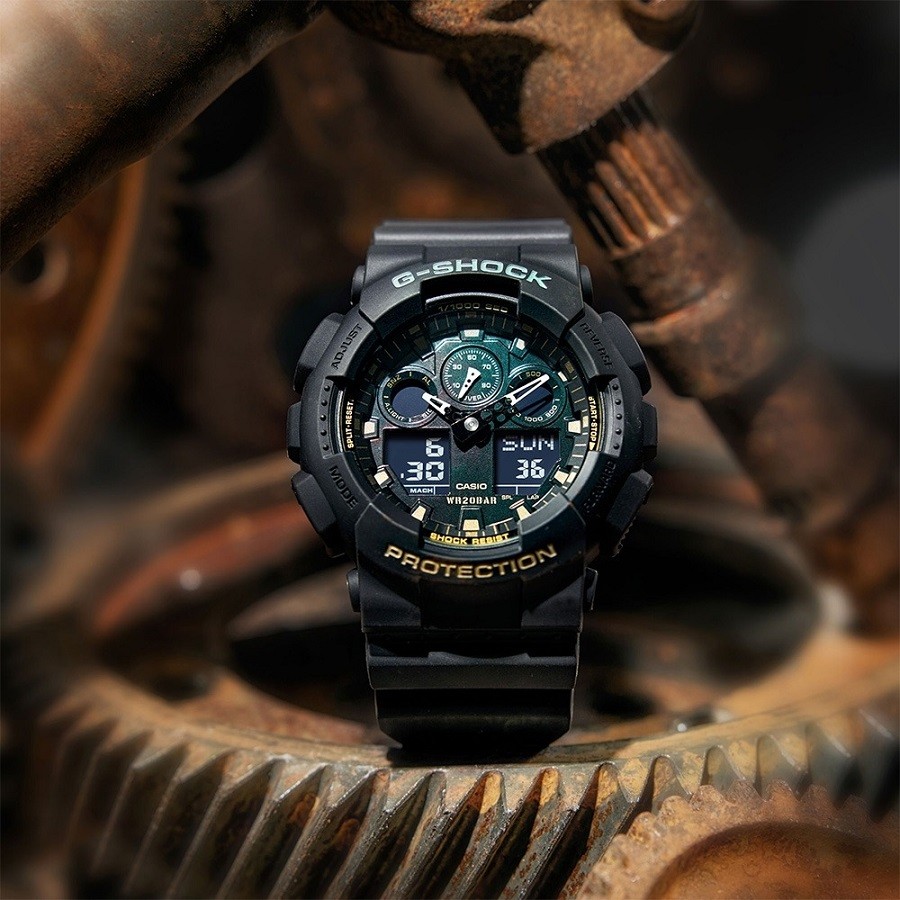 Review đồng hồ G Shock GA 100 có gì đặc biệt, giá bán, nơi mua- Ảnh 3