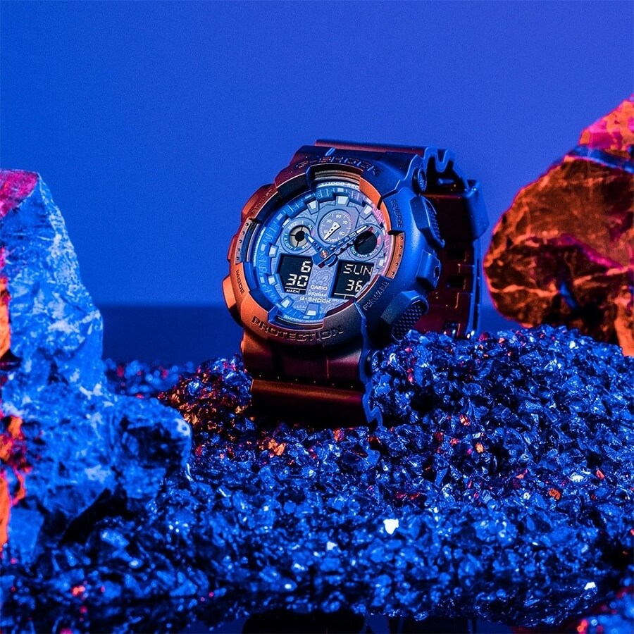 Review đồng hồ G Shock GA 100 có gì đặc biệt, giá bán, nơi mua- Ảnh 4