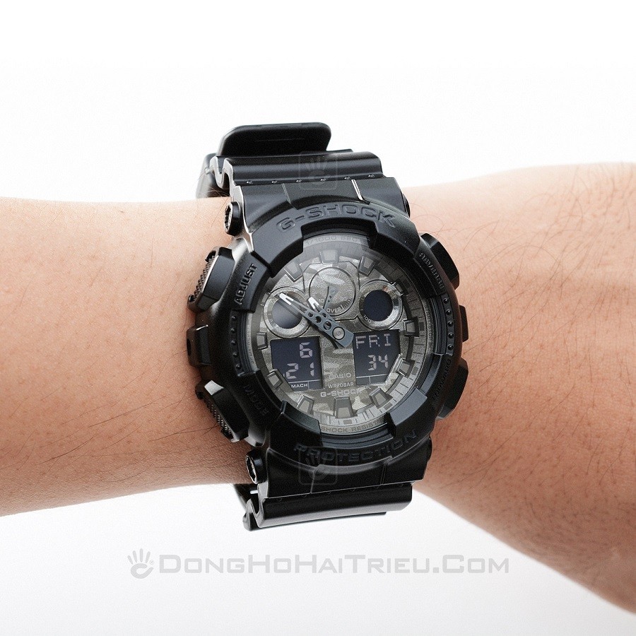 Review đồng hồ G Shock GA 100 có gì đặc biệt, giá bán, nơi mua- Ảnh 9