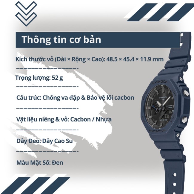 Review đồng hồ G-Shock GA-B2100-2ADR - Ảnh 4