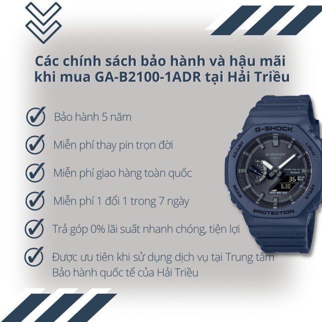 Review đồng hồ G-Shock GA-B2100-2ADR - Ảnh 8