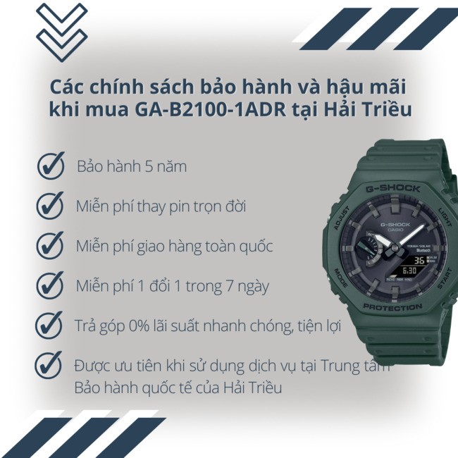 Review đồng hồ G-Shock GA-B2100-3ADR - Ảnh 8