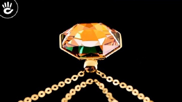 Sức hút dây chuyền Saga 53442 GPWH-XL đính đá pha lê Swarovski - Ảnh 3