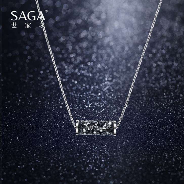 Sức hút dây chuyền Saga 00124 WGBL-JZ đính đá Swarovski - Ảnh 1