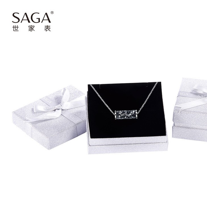 Sức hút dây chuyền Saga 00124 WGBL-JZ đính đá Swarovski - Ảnh 3