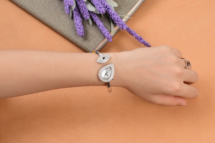 Đồng hồ nữ Saga 71865 SVMWSV-2S đính đá Swarovski độc đáo - Ảnh 5