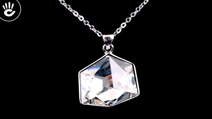 Sức hút dây chuyền Saga 80727 SVWH-XL đính đá pha lê Swarovski - Ảnh 5