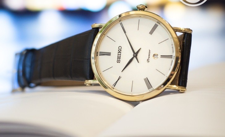 Seiko SKP396P1 phong cách lịch lãm, kính Sapphire chống trầy - Ảnh 6