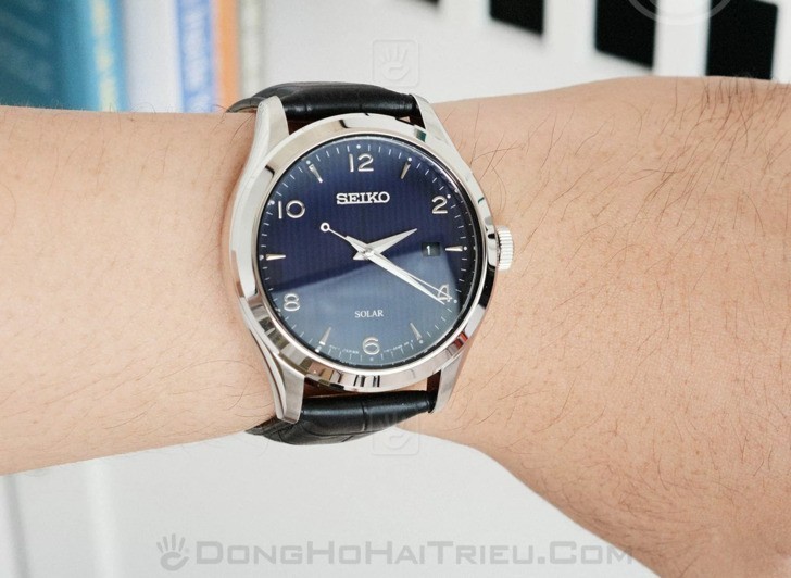 Đồng hồ nam Seiko SNE491P1 giá tốt không cần lo hết pin - Ảnh 1