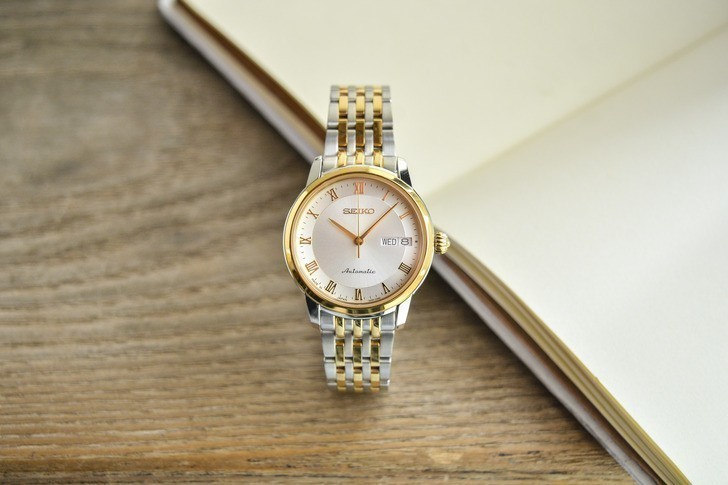 Đồng hồ nữ Seiko SRP884J1 automatic, trữ cót đến 40 giờ - Ảnh 6