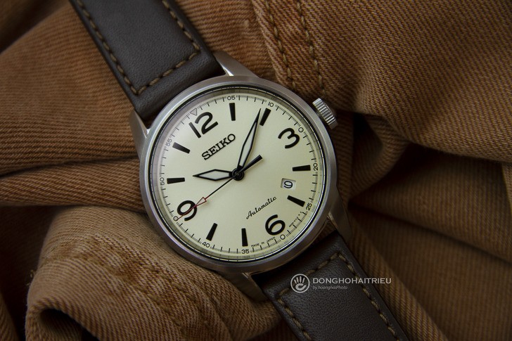 Đồng hồ Seiko SRPB03J1 máy cơ, kính Sapphire chống trầy - Ảnh 2