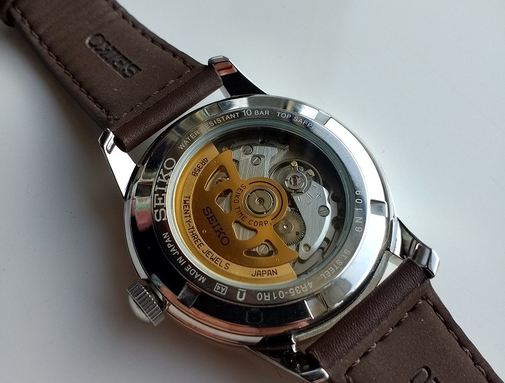 Đồng hồ cơ Seiko SRPB05J1 phong cách quân đội mạnh mẽ - Ảnh 2
