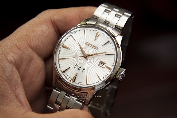 Đồng hồ cơ nam Seiko SRPB47J1 lưu trữ cót mạnh mẽ 40 giờ - Ảnh 2