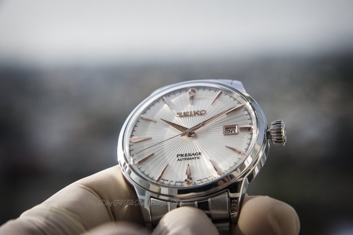 Đồng hồ cơ nam Seiko SRPB47J1 lưu trữ cót mạnh mẽ 40 giờ - Ảnh 6