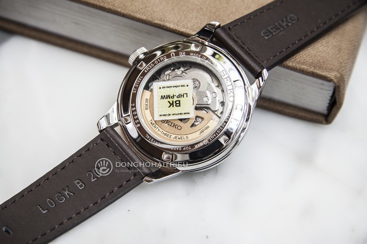 Đồng hồ Seiko SRPB63J1 automatic, trữ cót lên đến 40 giờ - Ảnh 5