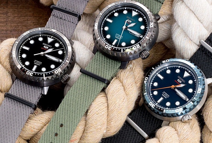 Đồng hồ Seiko SRPC63K1 chống nước 10ATM, thoải mái bơi lội - Ảnh 2