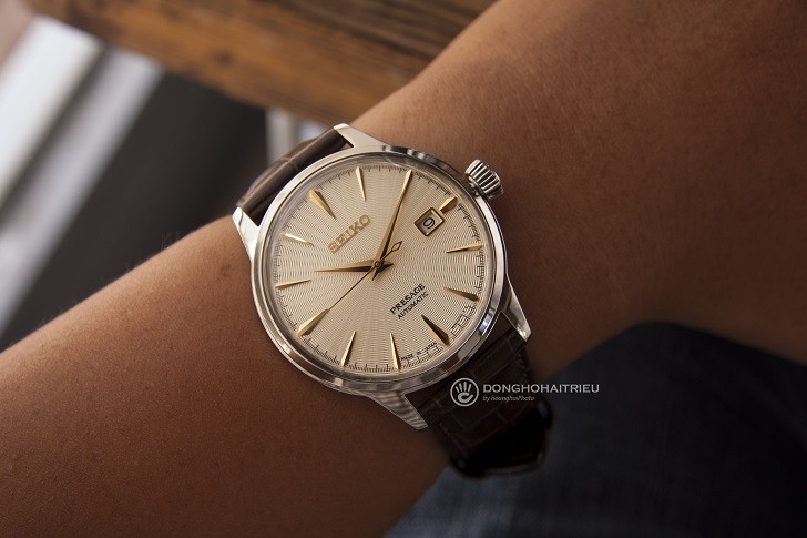 Seiko SSA383K1 ấn tượng với đồng hồ dây vải tích hợp máy tự động - Ảnh 4