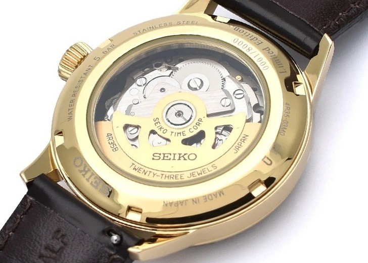 Đồng hồ Seiko SRPD36J1 automatic, trữ cót lên đến 40 giờ - Ảnh 5